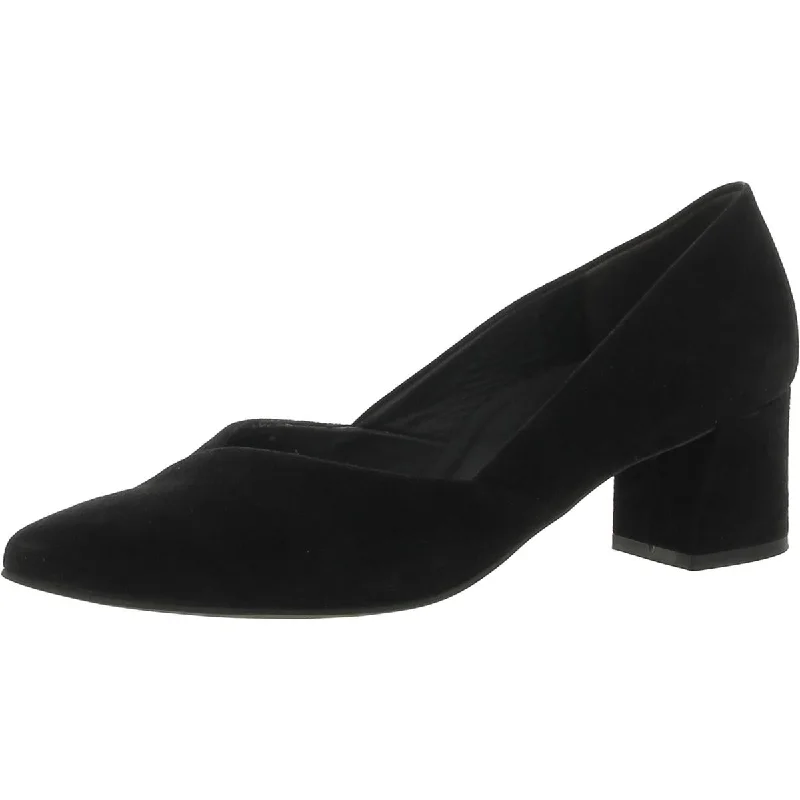 Affordable Suede Ankle Pumps for All-Day Wear--Paul Green Womens Rendi Suede Comfort Pumps