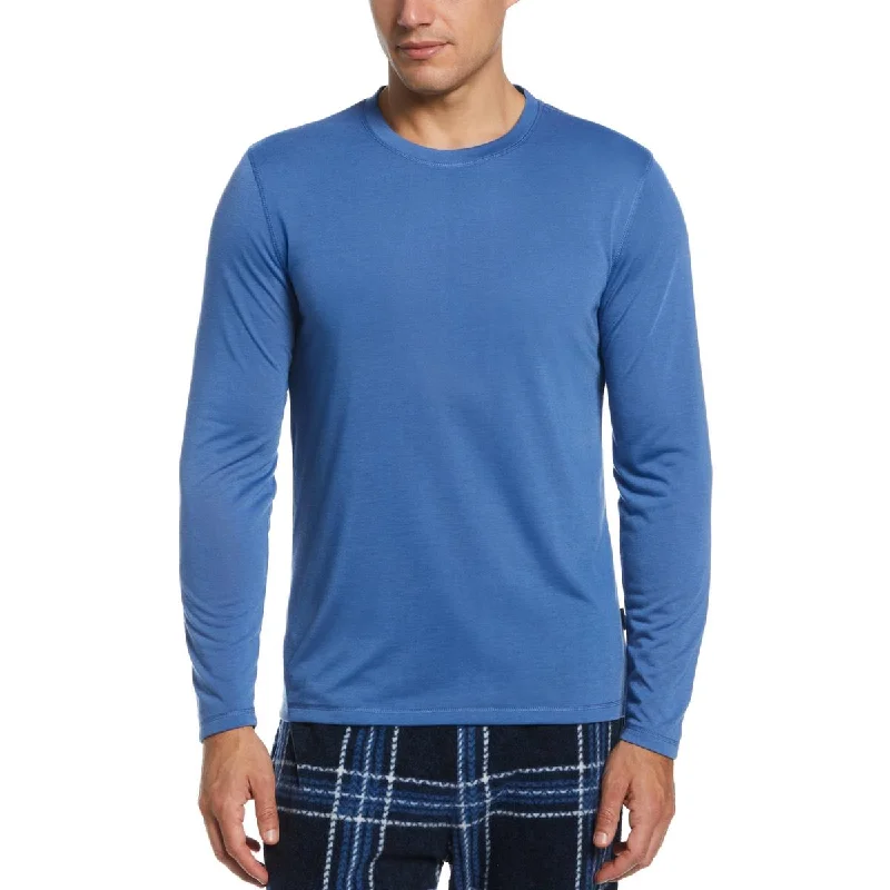 Versatile Heeled Sandals for Any Occasion---Perry Ellis Portfolio Mens Comfy Pajama Sleep Shirt