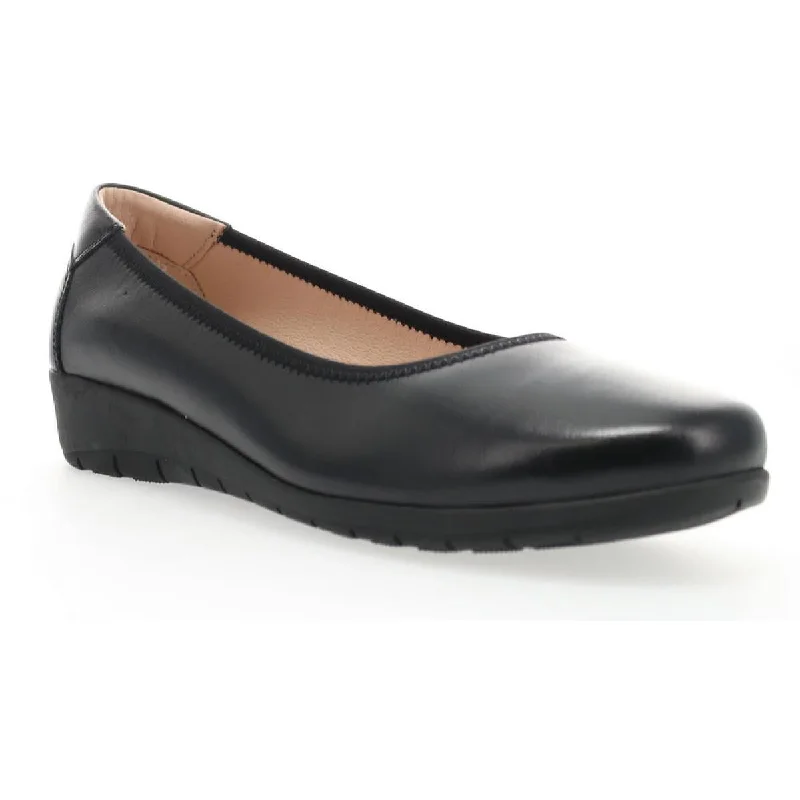 Stylish Slip-On Pumps for Quick Elegance---Propet Womens Yara Padded Insole Slip On Wedge Heels