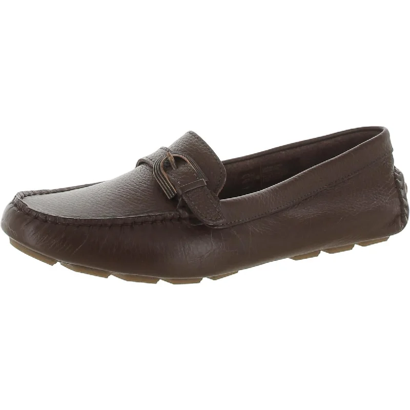 Trendy Chunky Heel Pumps for Casual Wear--Rockport Womens Bayview Rib Loafer Leather Loafers