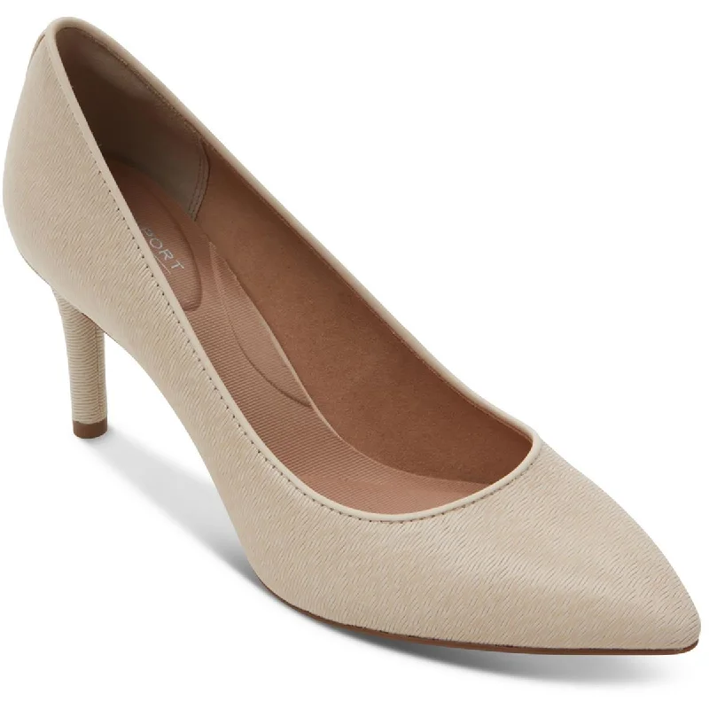 Rockport Womens Total Motion 75mmpth Leather Comfort Pumps---Comfortable Leather Pumps for Office and Everyday Wear