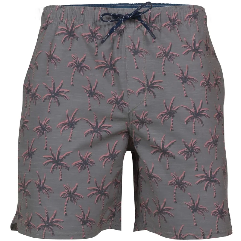 Versatile Heeled Sandals for Any Occasion---Salt Life Mens Printed  Swim Trunks