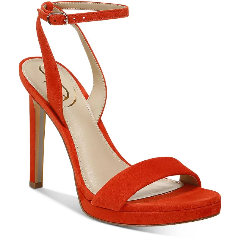 Bright Poppy Suede