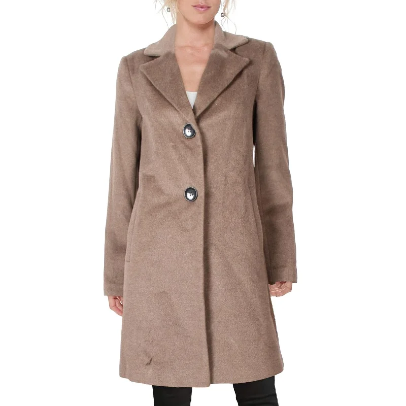 Versatile Heeled Sandals for Any Occasion---Sam Edelman Women's Mid-Length Single Breasted Wool Coat