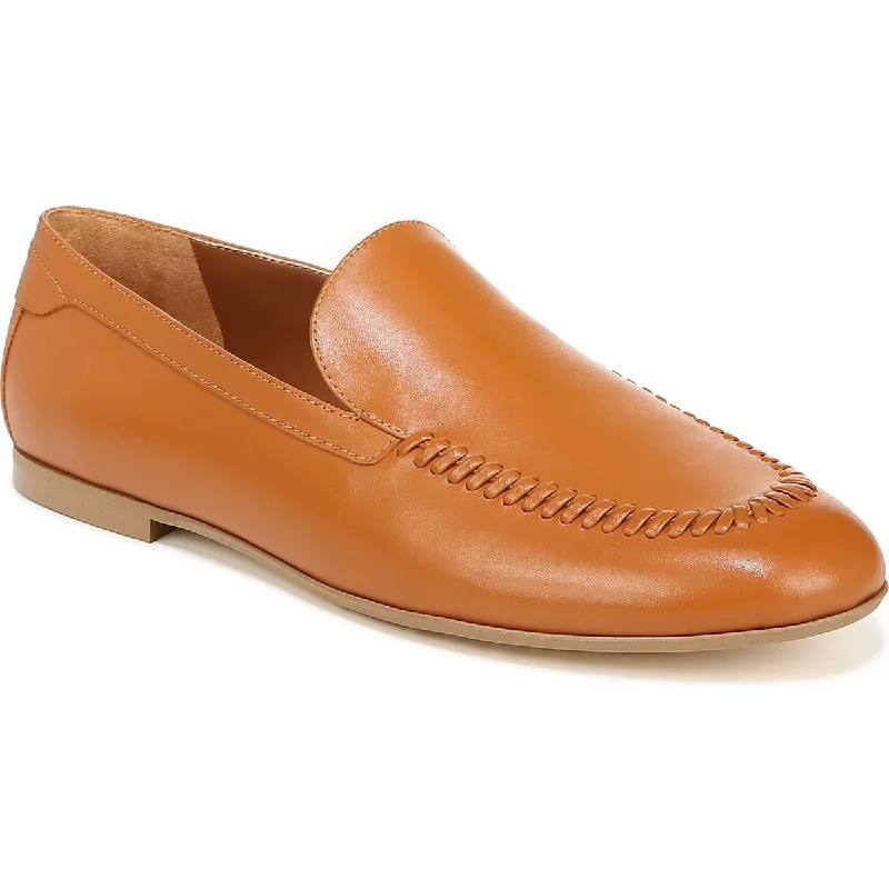 Trendy Chunky Heel Pumps for Casual Wear--Sarto Franco Sarto Womens Gala Leather Slip On Loafers