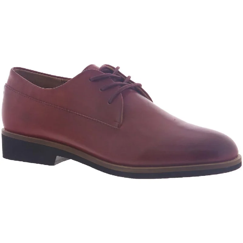 SoftWalk Womens Whitby Leather Lace-Up Oxfords---Comfortable Leather Pumps for Office and Everyday Wear