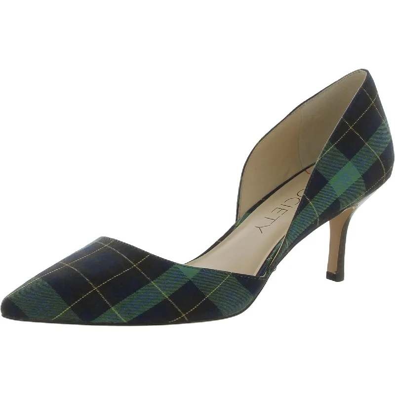 Stiletto Heel Pumps with Perfect Fit--Sole Society Womens Pointed Toe Dressy D'Orsay Heels-Fashionable & Classic