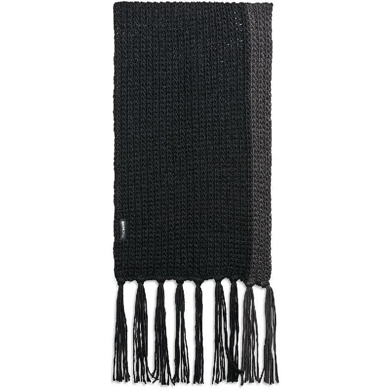 Versatile Heeled Sandals for Any Occasion---Steve Madden Mens Knit Fringe Scarf