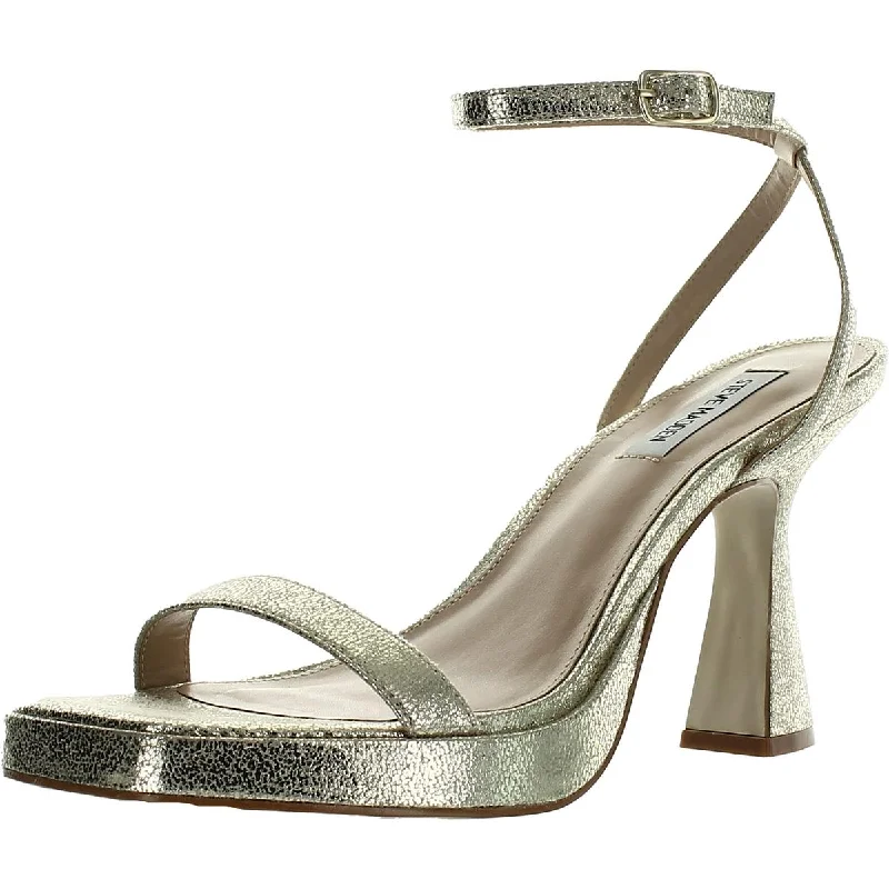 Stylish Open Toe Heels for Summer--Steve Madden Womens Nicky Strappy Open Toe Pumps