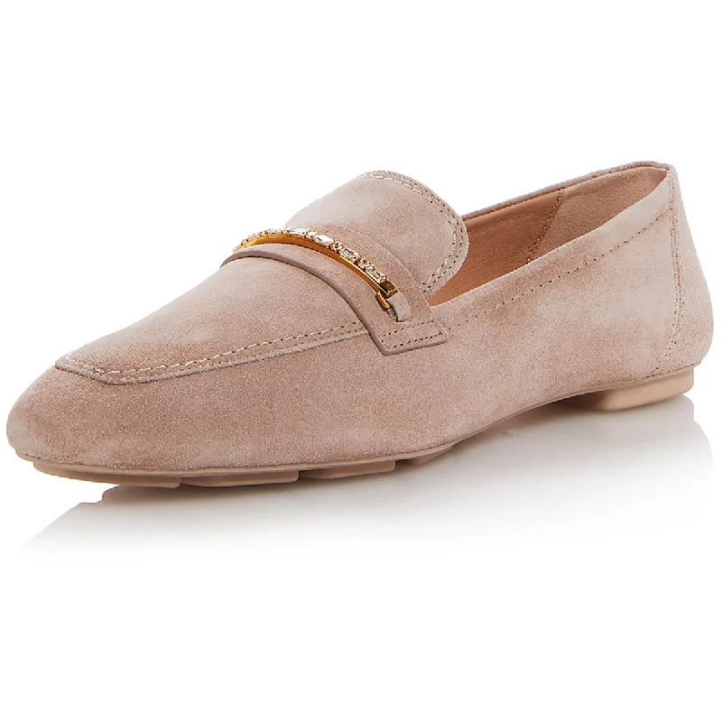 Affordable Suede Ankle Pumps for All-Day Wear--Stuart Weitzman Womens Cipria Suede Loafers