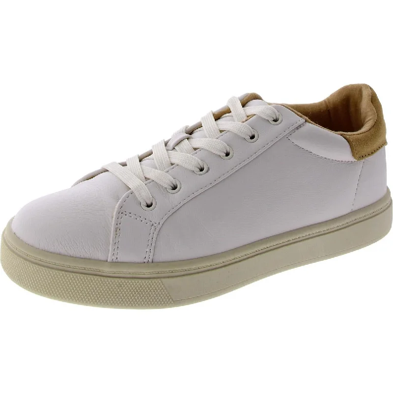 Style & Co. Womens Faux Leather Trainer Casual And Fashion Sneakers---Comfortable Leather Pumps for Office and Everyday Wear