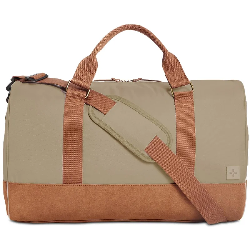 Versatile Heeled Sandals for Any Occasion---Sun + Stone Mens Canvas Convertible Duffle Bag