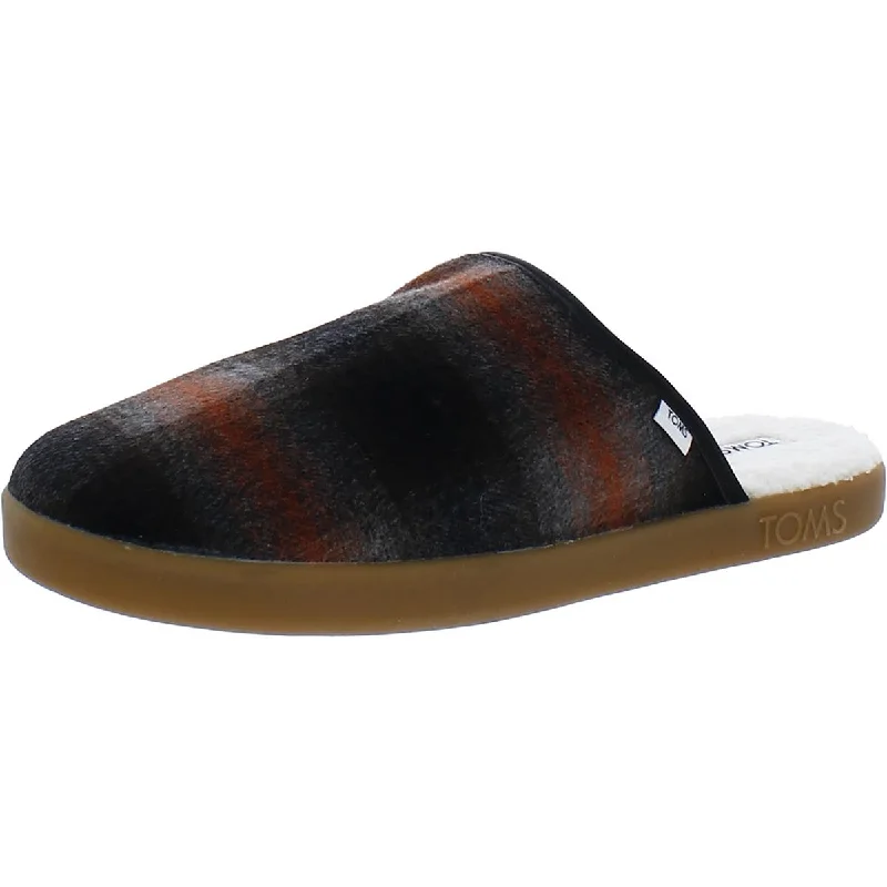 Versatile Heeled Sandals for Any Occasion---Toms Womens Wool Blend Cozy Slide Slippers