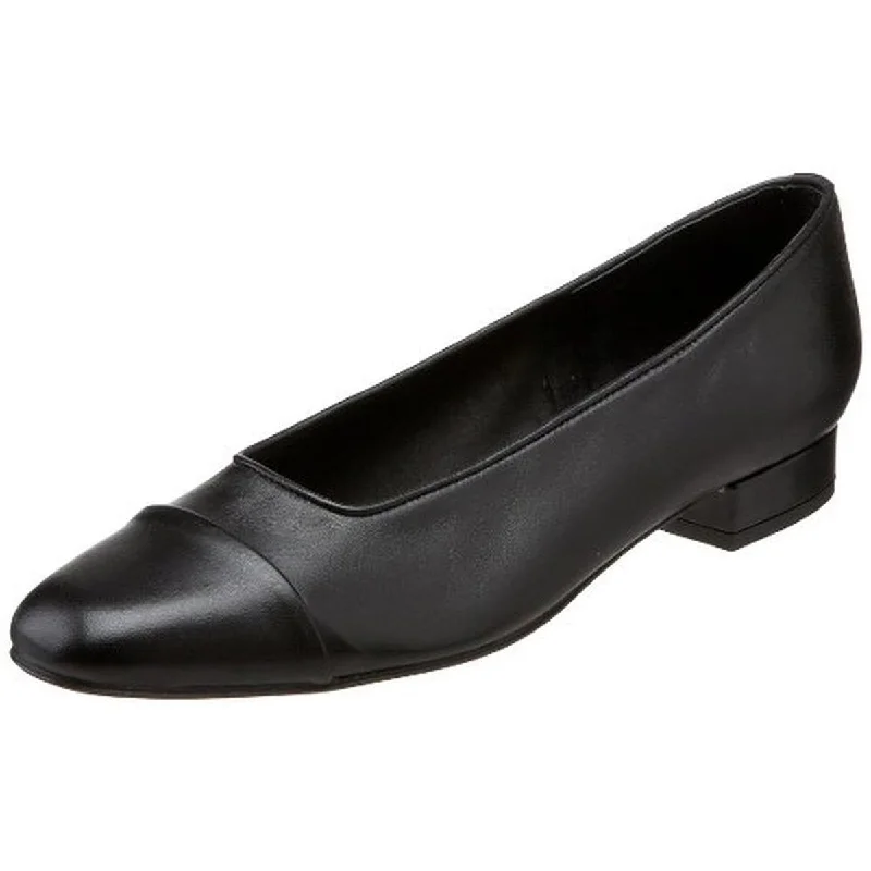 Stylish Slip-On Pumps for Quick Elegance---VANELi Womens Frankie  Toe Cap Slip On Flats