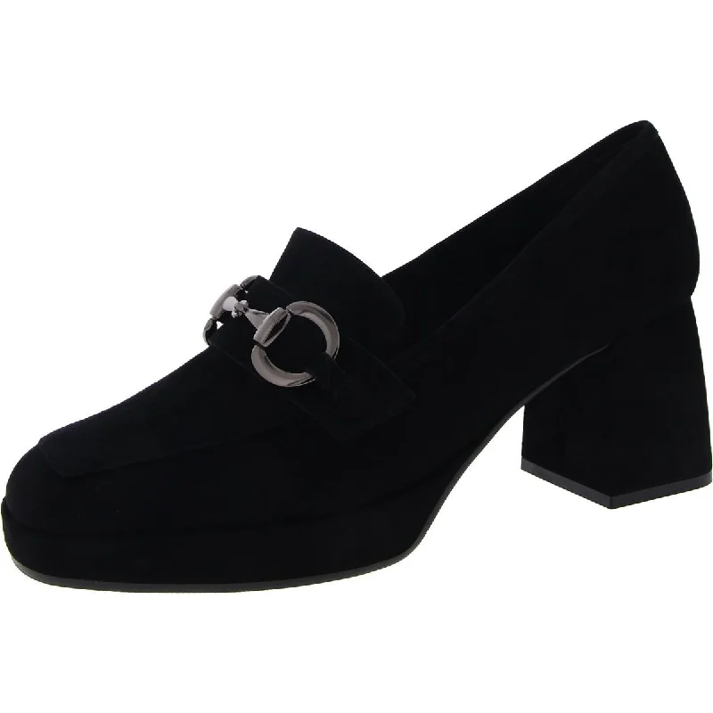 Trendy Chunky Heel Pumps for Casual Wear--VANELi Womens Vayle Buckle Block Heels