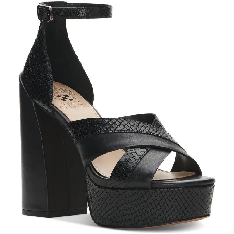 Trendy Chunky Heel Pumps for Casual Wear--Vince Camuto Womens GRUELIE Comfort Insole Platform Block Heels