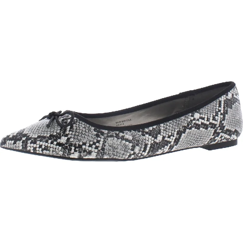 Trendy Chunky Heel Pumps for Casual Wear--Worthington Womens Gaga Snake Print Slip On Loafers