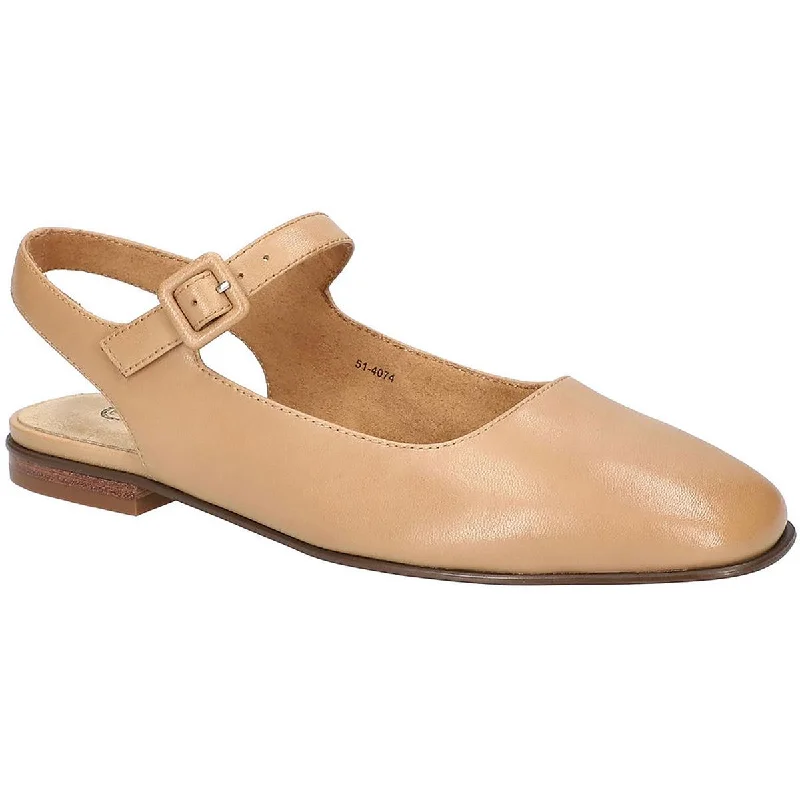 Bella Vita Womens Andie Leather Square Toe Mary Janes---Durable Square Toe Block Heels for Everyday Use