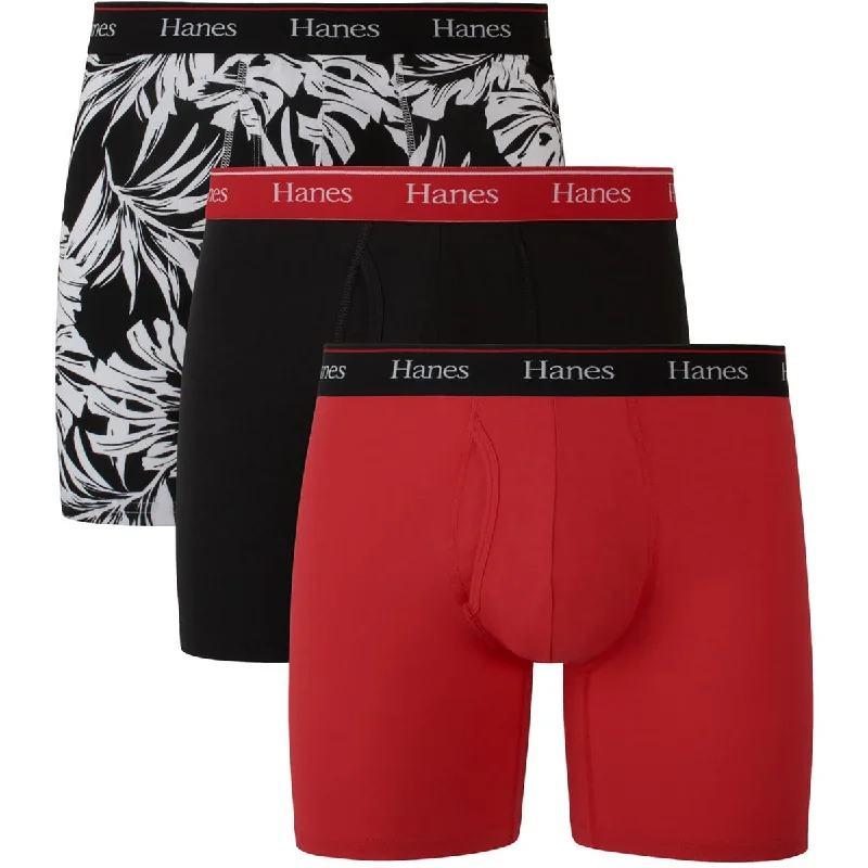 Versatile Heeled Sandals for Any Occasion---Hanes Mens 3 Pack Modern Fit Boxer Briefs