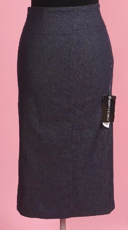 Where to buy oversized denim dresses online--Women's denim dress fall fashion-Monte Carlo Charcoal Denim